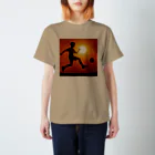 foot8のサッカー少年 Regular Fit T-Shirt