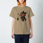 usa100の猫に小判 スタンダードTシャツ