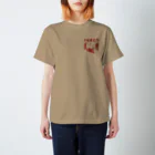 Studio icaの黒虎拳紅 Regular Fit T-Shirt