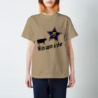 Yuko’ｓ Galleryの【開運祈願】星に願いを！Wish upon a star！丑年生まれ守護梵字タラーク Regular Fit T-Shirt