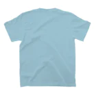 LIFE0 official suzuriの「Dreamin' Her」蒼<blue ocean>Tシャツ Regular Fit T-Shirtの裏面