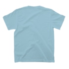 JIMOTO Wear Local Japanの杉並区 SUGINAMI CITY ロゴブルー Regular Fit T-Shirtの裏面