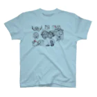 Owl's Dream　アウルズドリームのlove, peace and happiness スタンダードTシャツ