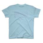 CHOSANAのチラ猫ドットハート Regular Fit T-Shirt