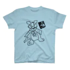 キカチュウ/猫峰四葉のきのあし_008(前面) スタンダードTシャツ