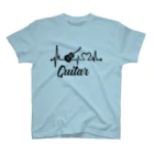 MELLOW-MELLOWのHearts Guiter Regular Fit T-Shirt