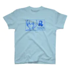 SHOP the 小悪党のWORLD in the CAN_マックス(Blue) Regular Fit T-Shirt