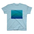 ハロー! オキナワの空と海の青　ミンサー　[Hello!Okinawa] スタンダードTシャツ