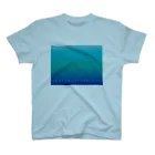 ハロー! オキナワの空と海の青　ミンサー　[Hello!Okinawa] Regular Fit T-Shirt