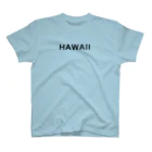 Souvenir HawaiiのJUST HAWAII (BLACK) スタンダードTシャツ