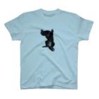 AtelierBoopのフラットコーテッドレトリバー Regular Fit T-Shirt