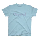 Osoma?のデグーのおそま(ロゴ) スタンダードTシャツ