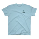 GRITWEAL ≒ LOCALの【ブランド立ち上げ記念SALE】GRITWEAL Logo ライトブルー スタンダードTシャツ