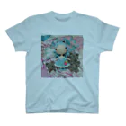 miku'ꜱGallery星猫のあみぐるみラゼルと3匹の猫 スタンダードTシャツ