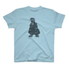 謎モノ店のモノクロ　カモフラサンタ Regular Fit T-Shirt