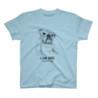 I love cats&dogs　の犬、イラスト Regular Fit T-Shirt