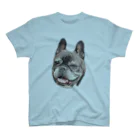 愛犬のドッグフード代を稼ぐTシャツ屋さんのにっこり犬マメ(リアル) Regular Fit T-Shirt