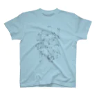 suzuejyaのふくろういろいろ スタンダードTシャツ