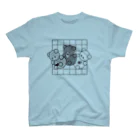 ちゃめっこまうすのモノトンくまころりん Regular Fit T-Shirt