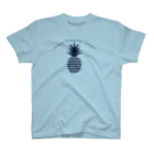 aloha_pineapple_hawaiiのパイナップル(heart)035 スタンダードTシャツ