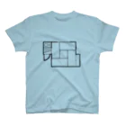 雑作家Junyaの四畳半(1K) Regular Fit T-Shirt