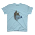 愛犬太郎のグッズの太郎の横顔【柴犬】 スタンダードTシャツ