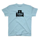 虚無の射精商店のTOP-BLACK（フロントのみ） Regular Fit T-Shirt