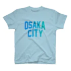 JIMOTO Wear Local Japanの大阪市 OSAKA CITY スタンダードTシャツ