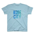 JIMOTO Wear Local Japanの神戸市 KOBE CITY スタンダードTシャツ