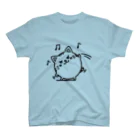 まるコロッ。の茶トラニャンコロまる・体操（線画：黒バージョン） Regular Fit T-Shirt