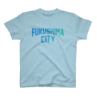 JIMOTO Wear Local Japanの福島市 FUKUSHIMA CITY スタンダードTシャツ