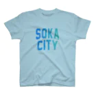 JIMOTO Wear Local Japanの草加市 SOKA CITY スタンダードTシャツ