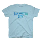 JIMOTO Wear Local Japanの高松市 TAKAMATSU CITY スタンダードTシャツ