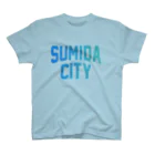 JIMOTO Wear Local Japanの墨田区 SUMIDA CITY ロゴブルー Regular Fit T-Shirt