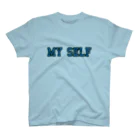 MySelf®︎のMy Self college logo  スタンダードTシャツ