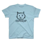 autorockwearのHIPHOP猫 スタンダードTシャツ