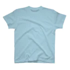 poronporon-死ぬまで人生を楽しむのチンアナゴ数字Tシャツ「5」青 Regular Fit T-Shirt