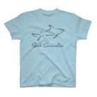 MUSEA（ミューゼア）のゆるサメTシャツ（Shark conservation shirt） Regular Fit T-Shirt