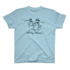 Rabbithumanaspetsの#Why Moai スタンダードTシャツ