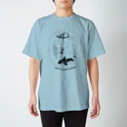 Futakawa Mayuのグッズショップの夏図鑑シリーズ　恐竜 Regular Fit T-Shirt