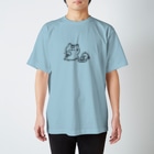 たおずんのイラストの猫とヒヨコの夏。 Regular Fit T-Shirt