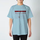 moimoi365／誕生日カレンダーアイテム専門店の1963年9月生まれ(昭和38年)　生年月カレンダー 還暦祝い Regular Fit T-Shirt