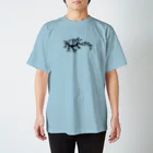 栗坊屋のリーフィーシードラゴン　白黒 Regular Fit T-Shirt