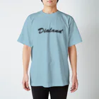 DIALAND LOVERSのTEAM DIALAND BLACK Regular Fit T-Shirt