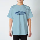 こまちのお部屋のかっこいい酒ヤクザTシャツ(英語)　青ロゴ Regular Fit T-Shirt