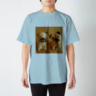 あくびのブリュッセルグリフォン Regular Fit T-Shirt