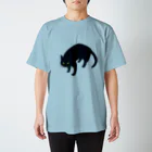 喫茶こぐまやの黒猫さん スタンダードTシャツ