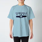 NIKORASU GOのユーモアラブラドールデザイン「カミナリきらい」（Tシャツ・パーカー・グッズ・ETC） スタンダードTシャツ