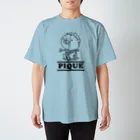 かたつむりのぴけにゃんﾊﾞﾌﾞﾊﾞﾌﾞ Regular Fit T-Shirt