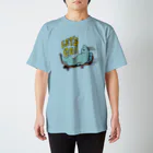 Kenji373goto shopのモクモクくん"Let's go" Regular Fit T-Shirt